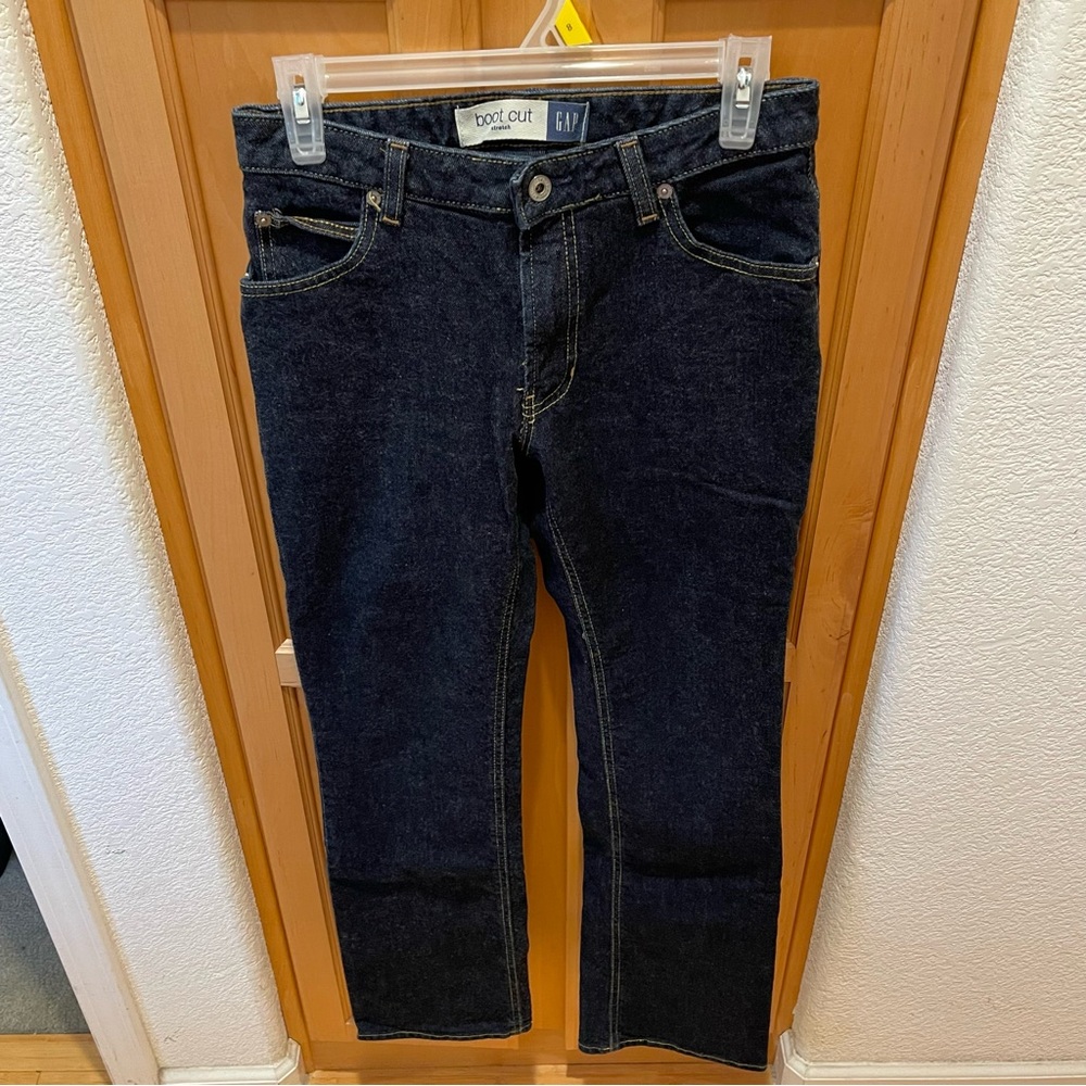 Vintage GAP Bootcut Dark Wash Stretch Jeans Size 4